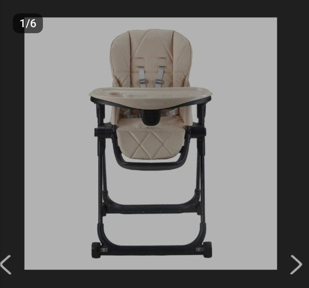 MamaLoes Mason Beige Kinderstoel, Ophalen, Meegroeistoel