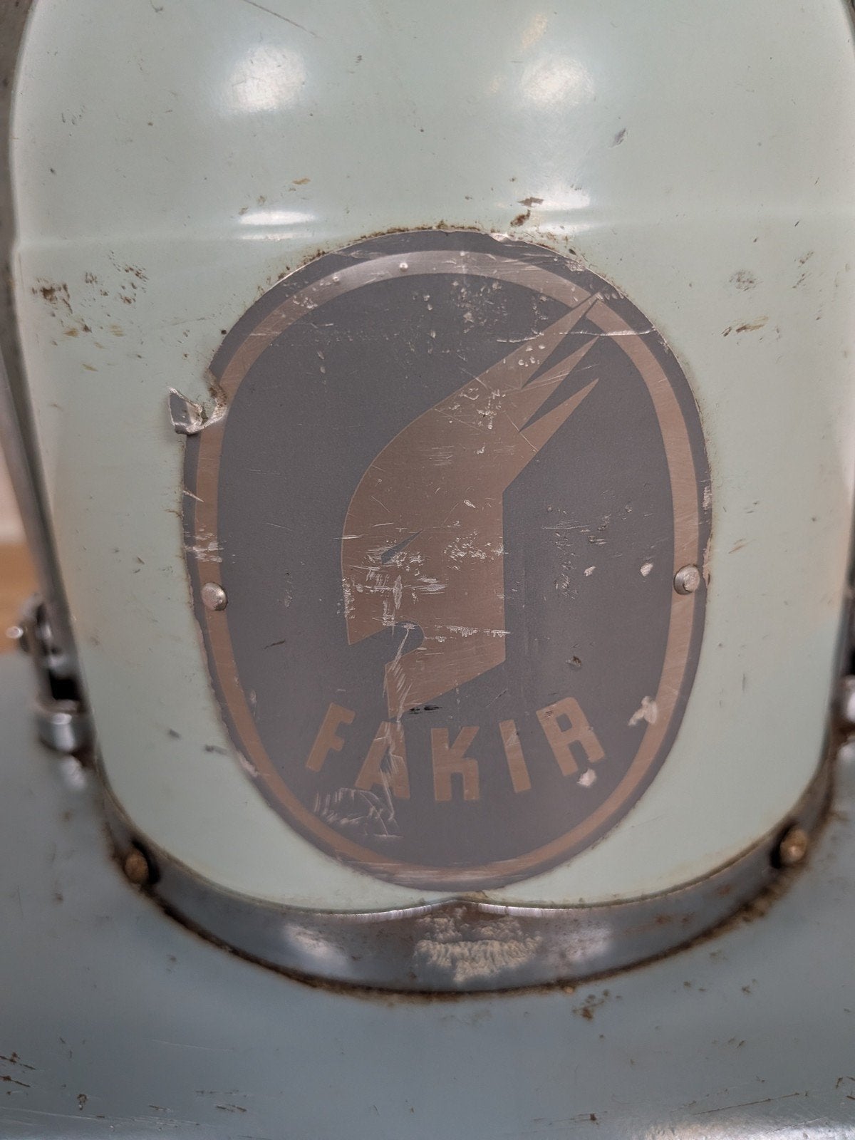 **Vintage Fakir Type 2 Parketboenmachine / Vloerboener, Witgoed en Apparatuur, Overige merken, Gebruikt, Vloerreiniger, Fakir