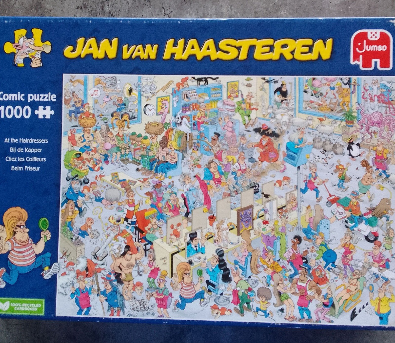 Jan van Haasteren puzzel, Ophalen, 500 t/m 1500 stukjes, Zo goed als nieuw