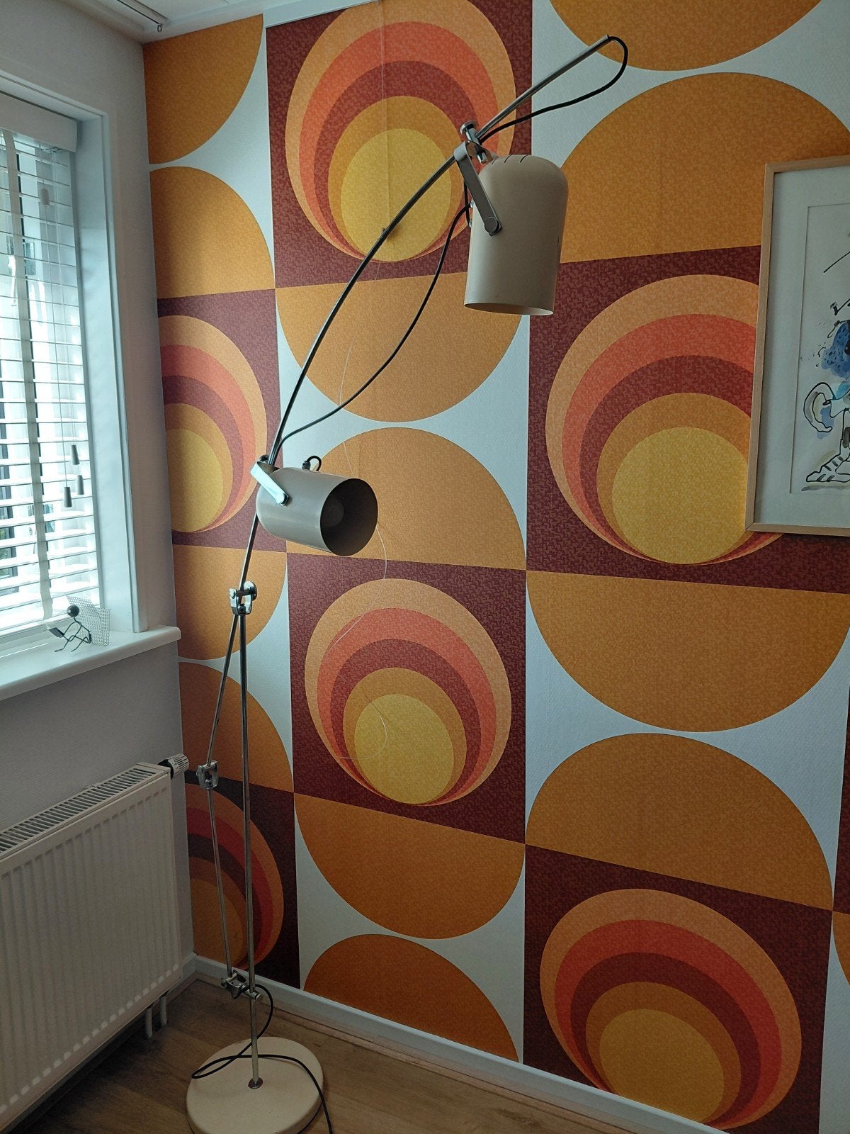originele Gepo Sorrento lamp Amsterdam 2spot hengellamp '60, Ophalen of Verzenden