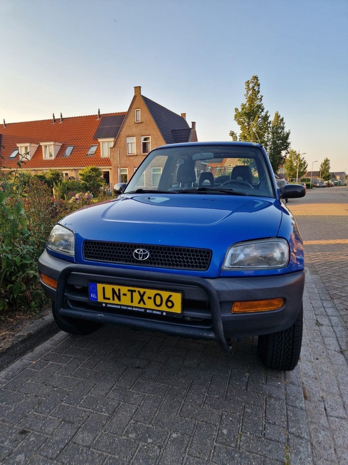 Toyota Funcruiser 2.0 Rav4 4WD 1995 Blauw, Auto's, 1998 cc, Stof, 4 cilinders, 129 pk