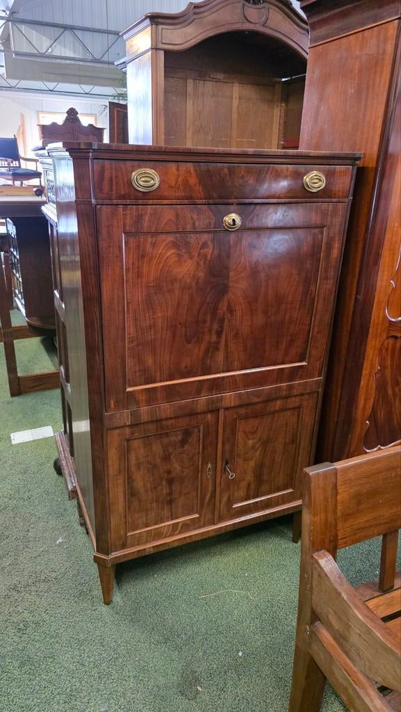 Mooie vroeg antieke secretaire, Ophalen of Verzenden