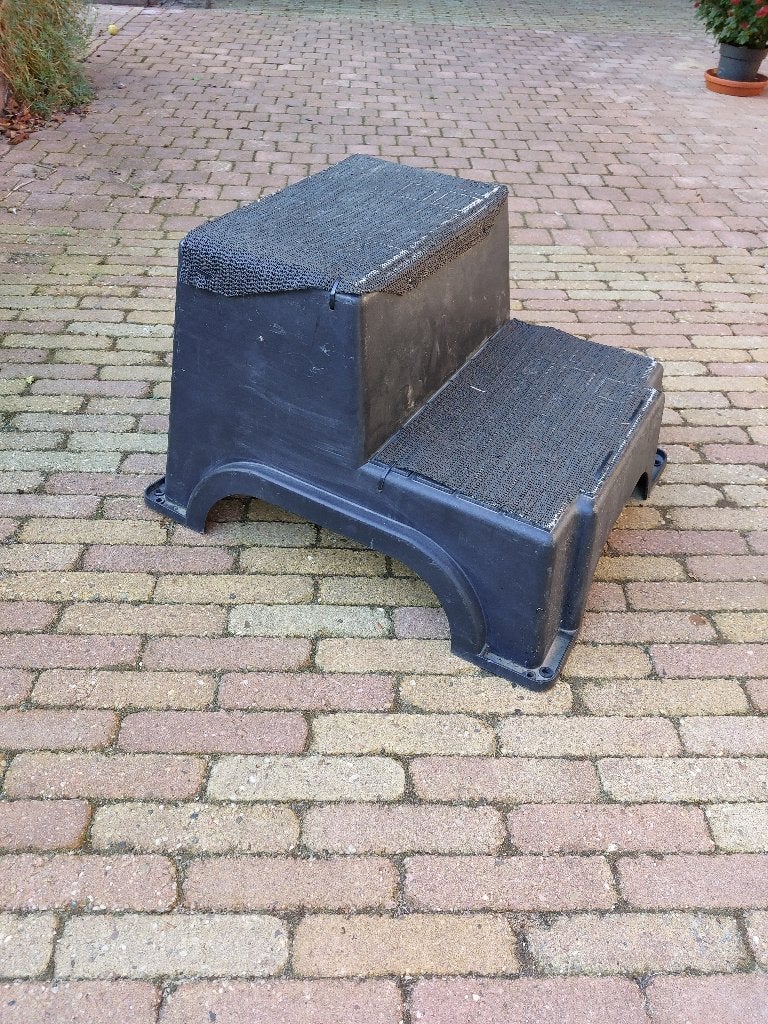 Camper  pf caravan opstap, Ophalen, Gebruikt