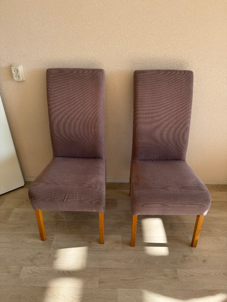 Twee stoelen, Ophalen, Gebruikt, Bruin, Twee