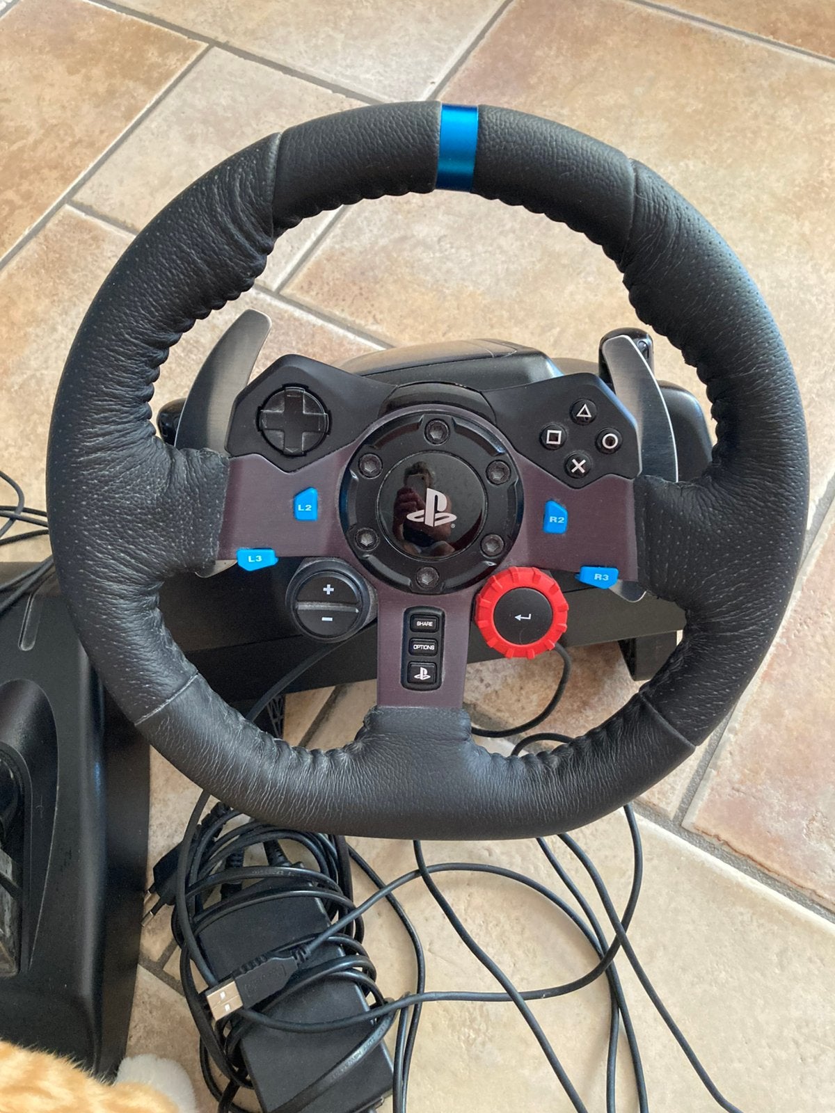 Logitech G29 driving force racestuur, Spelcomputers en Games, Spelcomputers | Sony PlayStation Consoles | Accessoires, Ophalen