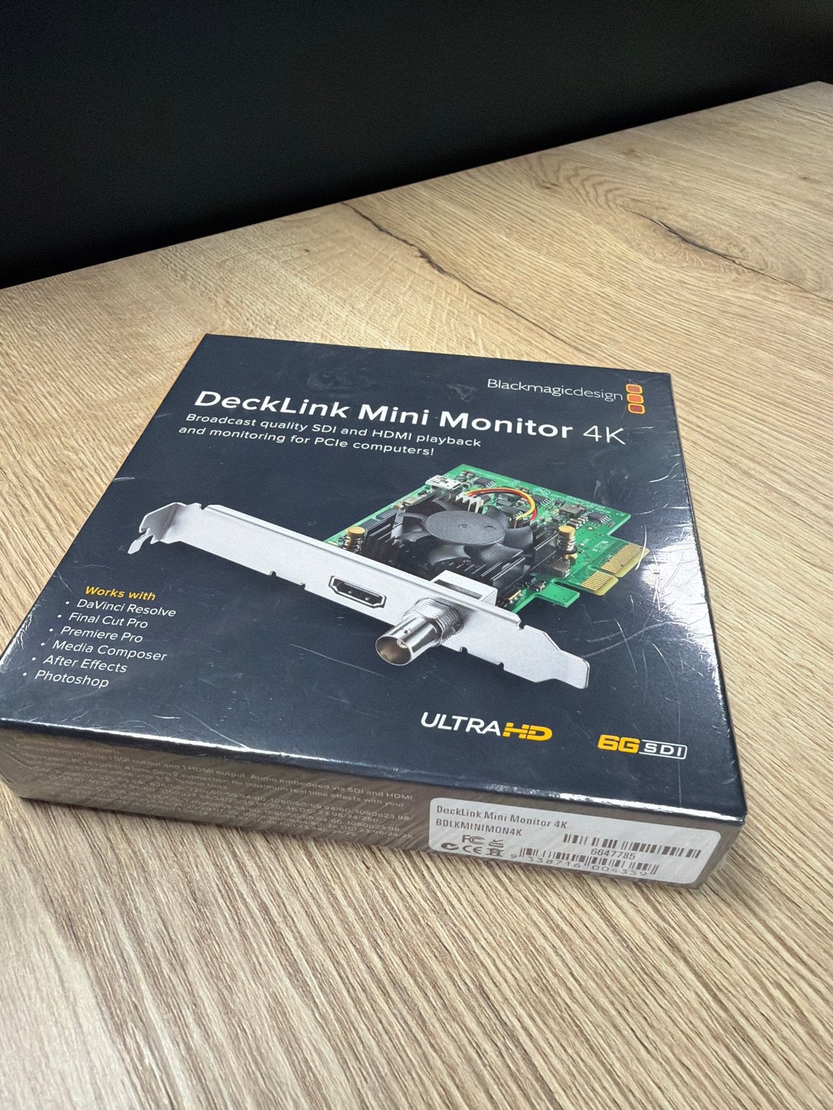 Blackmagicdesign DeckLink Mini Monitor 4K - Nieuw in verpakk, HDMI, Overige soorten, Nieuw, Ophalen of Verzenden