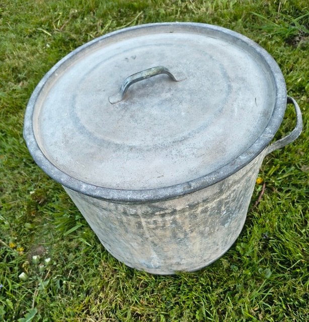 Weckketel met deksel 46 liter, wasketel, emmer, Ophalen