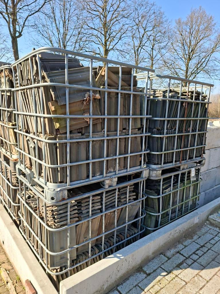 Mulden blauw gesmoord dakpannen JD 1300 st