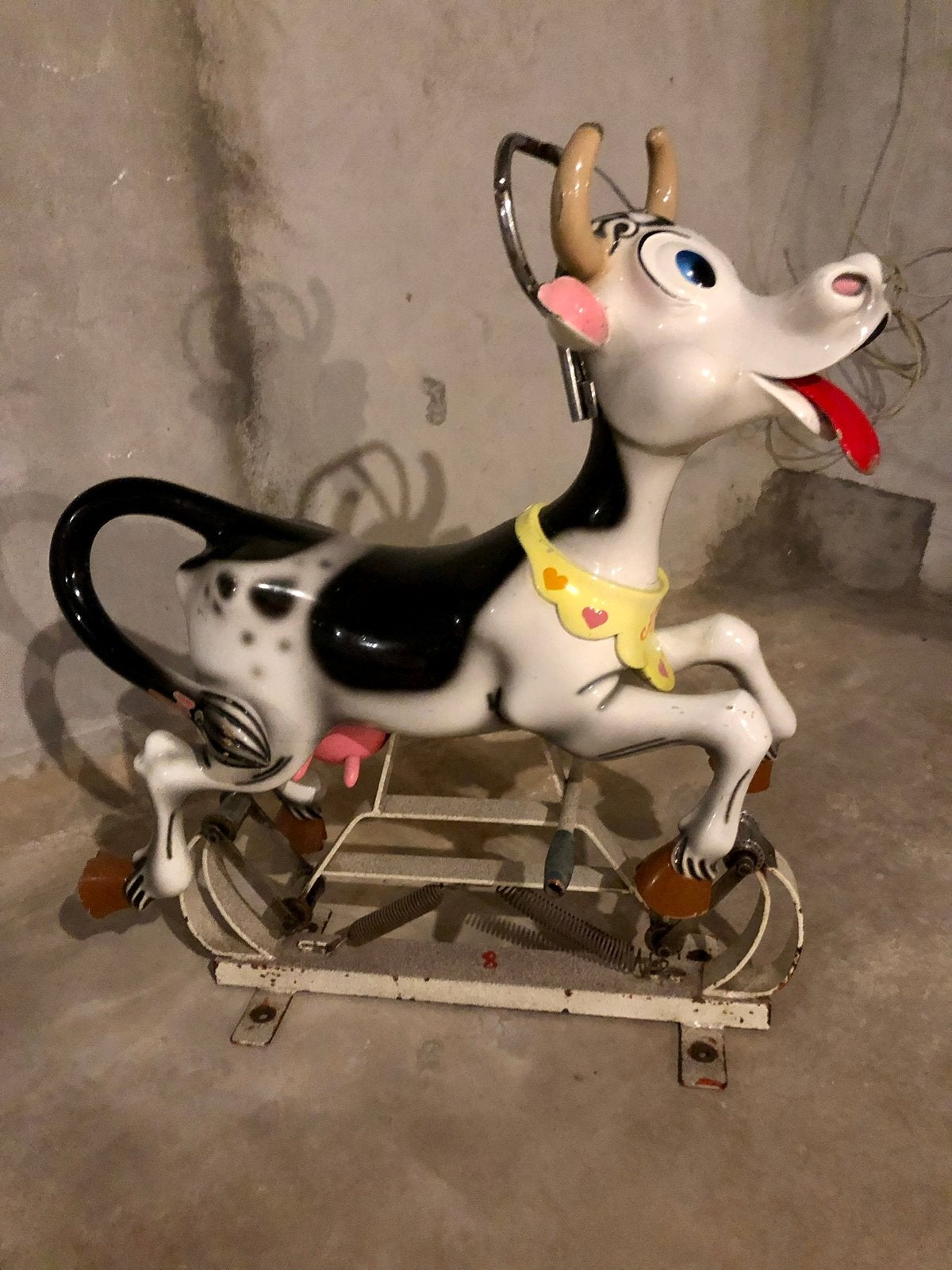Oude houten Kermis Bernard Kindt koe - Rosalie, Ophalen, Zo goed als nieuw