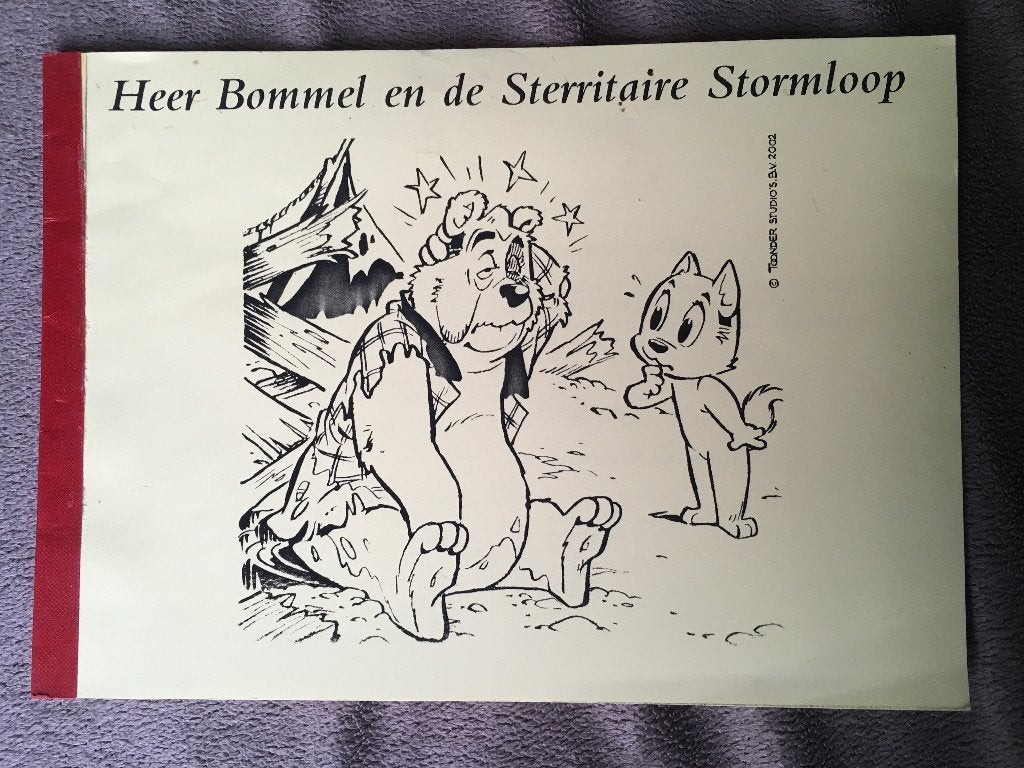 Heer Bommel en de Sterritaire Stormloop, Boeken, Stripboeken, Eén stripboek, Ophalen of Verzenden, Zo goed als nieuw, Marten Toonder studios