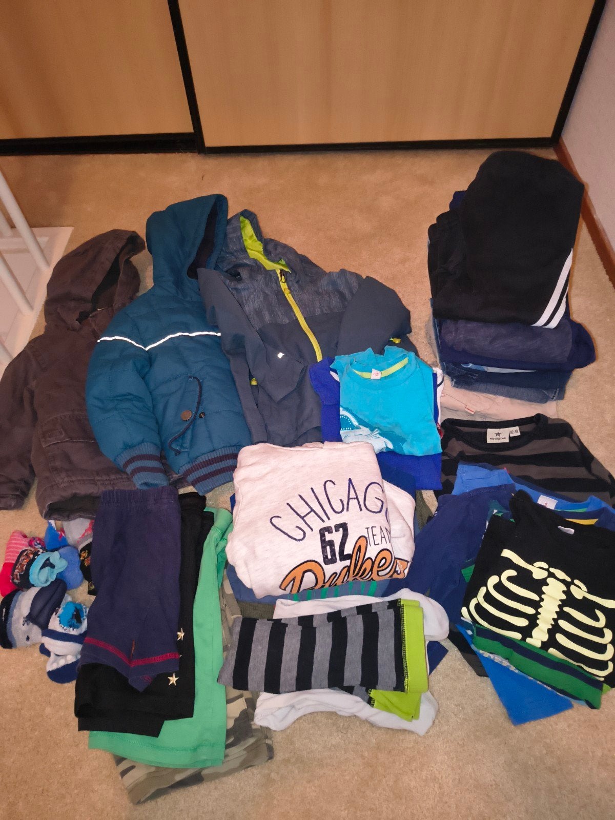 Kledingpakket maat 92: Jassen, broeken en shirts, Kinderen en Baby's, Kinderkleding | Maat 92, Ophalen of Verzenden, Gebruikt