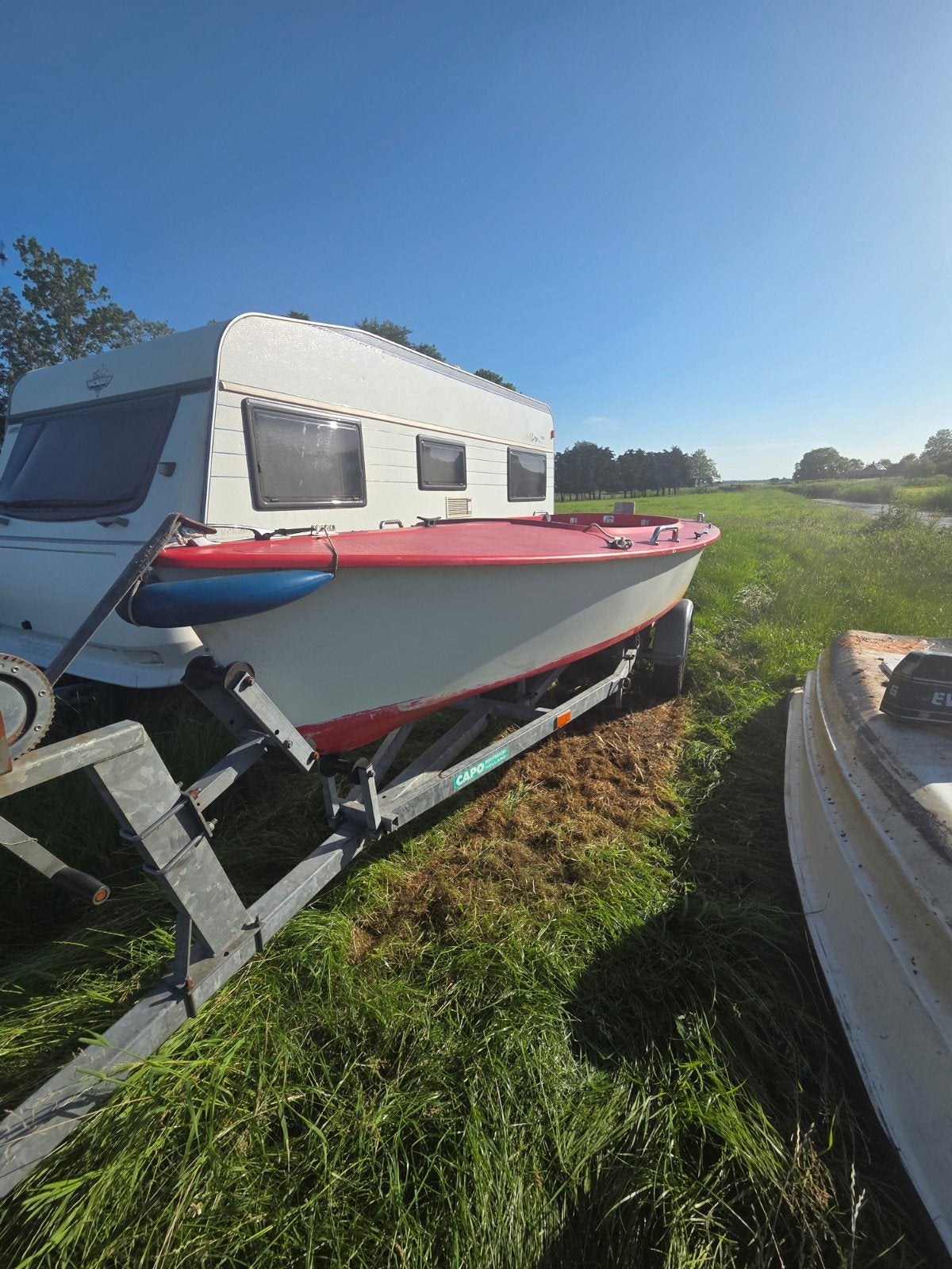 Leuke boot zonder trailer ex zeilboot, Watersport en Boten, Ophalen, Gebruikt