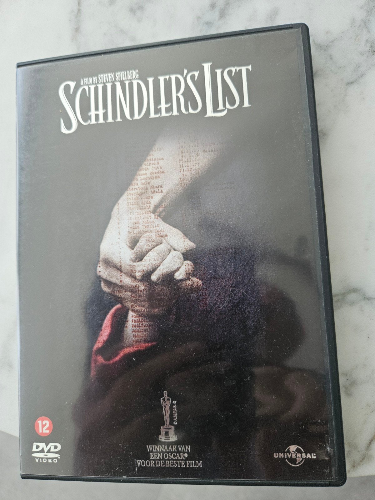 Schindler's List DVD - Steven Spielberg Klassieker, Ophalen of Verzenden