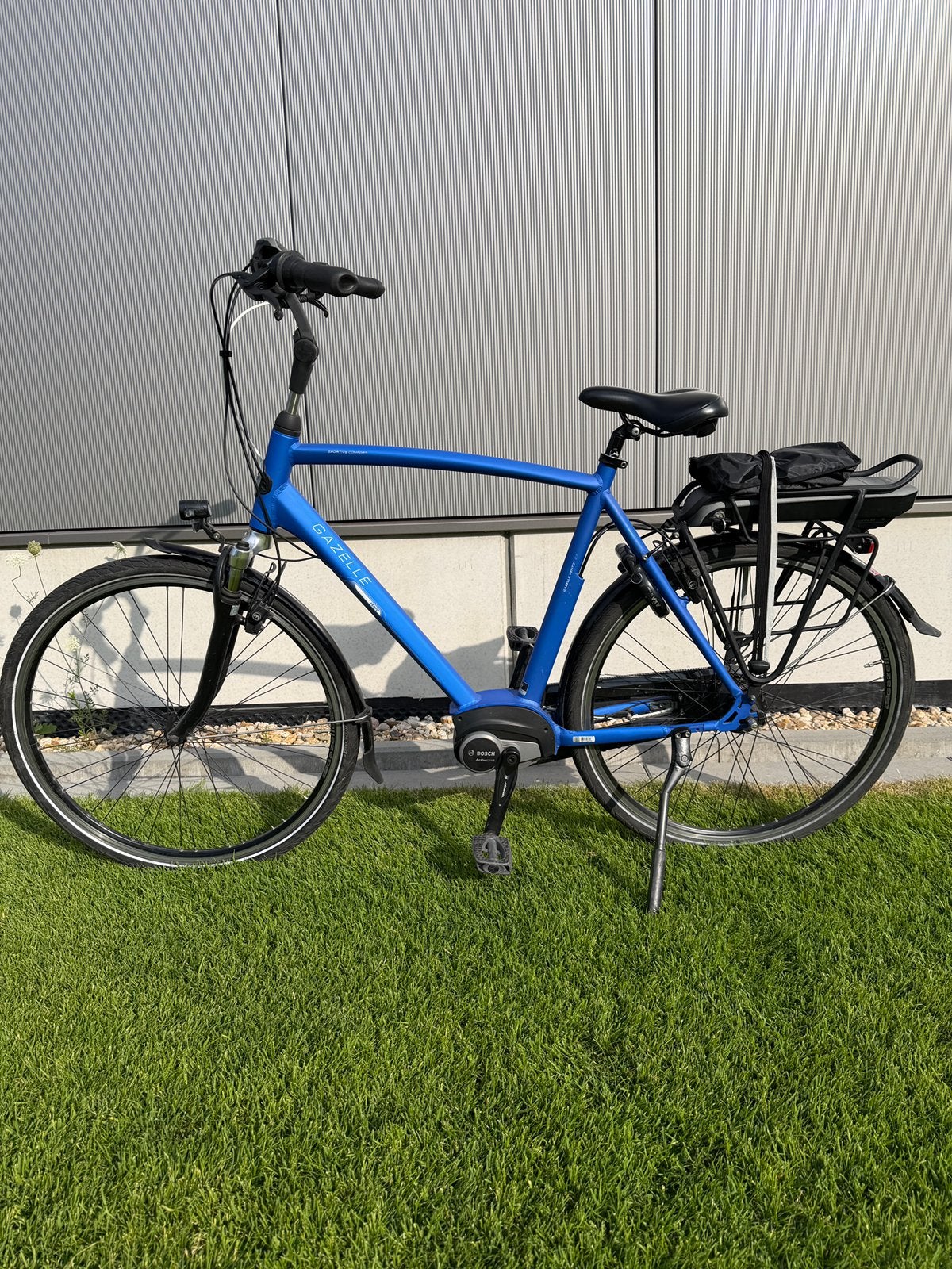 Gazelle Bosch Middenmotor Herenfiets Elektrische fiets ebike, Ophalen, Versnellingen, 56 cm of meer, Zo goed als nieuw