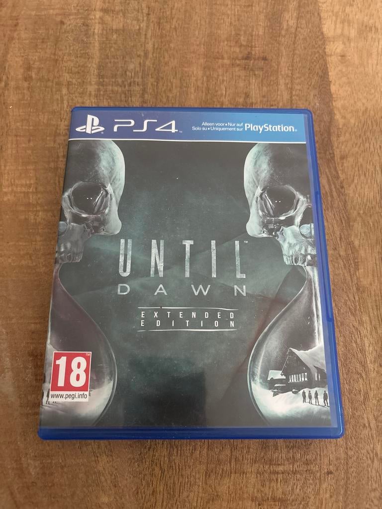 Until Dawn ps4, Spelcomputers en Games, Games | Sony PlayStation 4, Avontuur en Actie, Vanaf 18 jaar, 1 speler, Ophalen of Verzenden