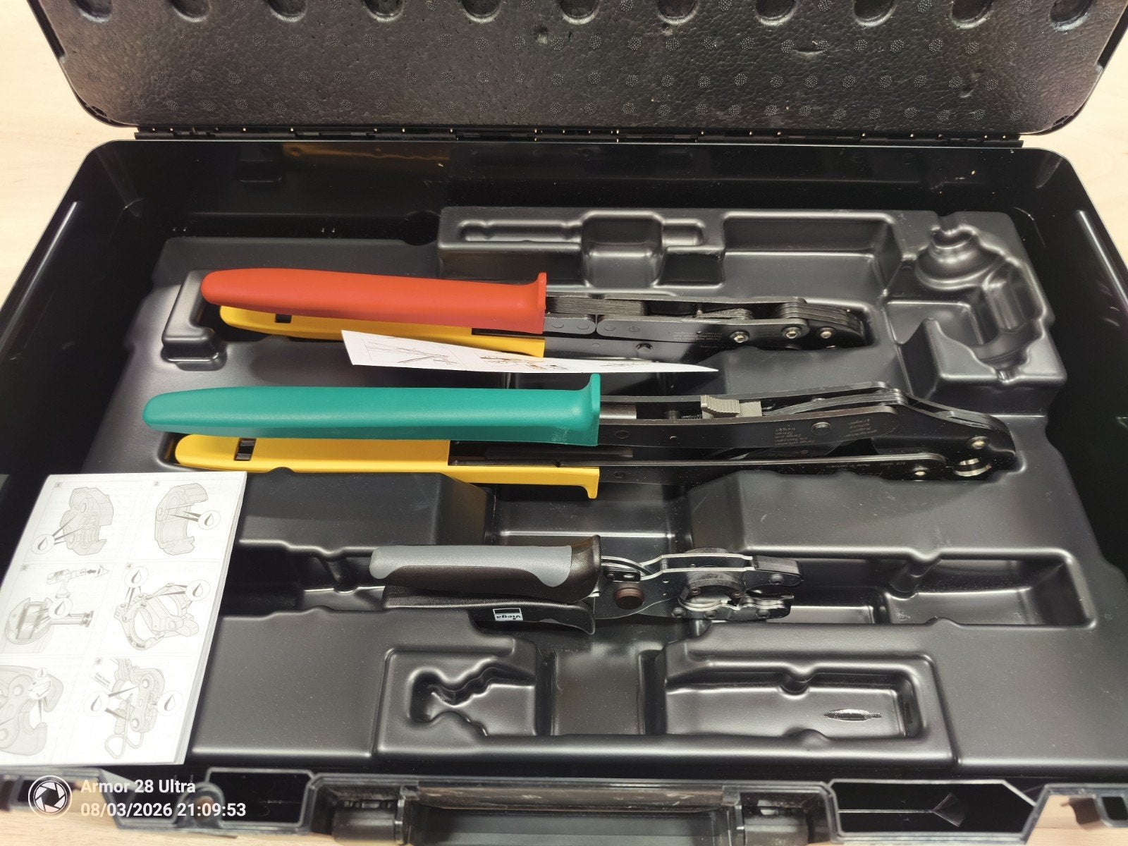 Pex Viega Uponor Bonfix perstang set NIEUW, Ophalen of Verzenden, Nieuw, Gereedschapsset, Viega