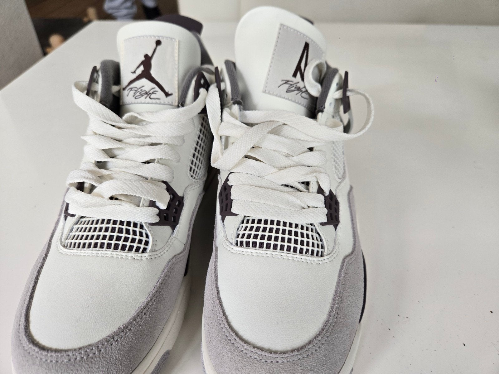 Nike Air Jordan 4 Retro 'White Cement' Sneakers, Wit, Nike, Nieuw, Ophalen of Verzenden