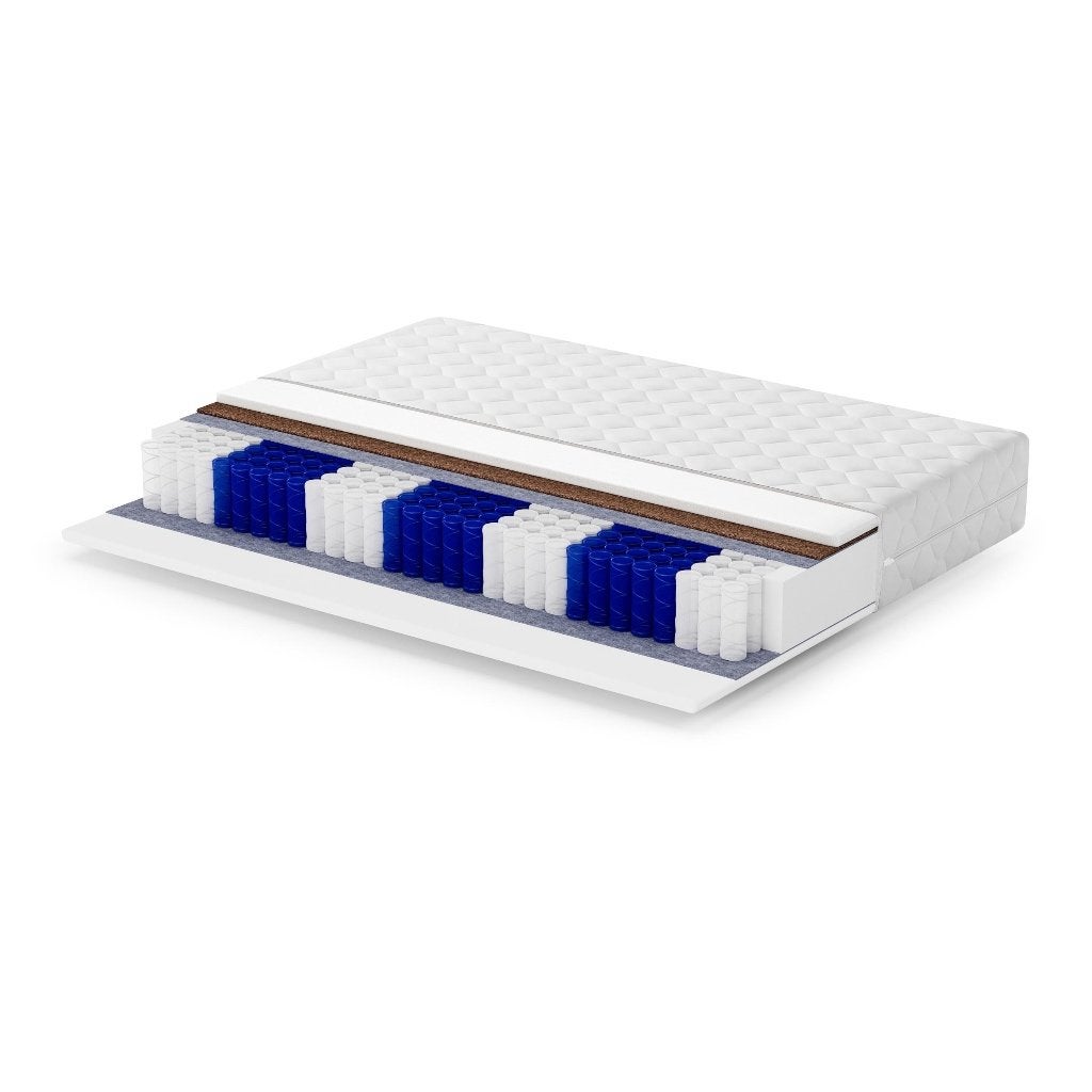 Foto 8 van Gestoffeerd bed 180x200 + Mediro Pure matras (nieuw)