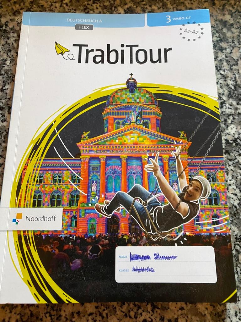 Trabitour duits A 3 vmbo gt Noordhoff, Boeken, Schoolboeken, Ophalen of Verzenden, Zo goed als nieuw, VMBO, Duits