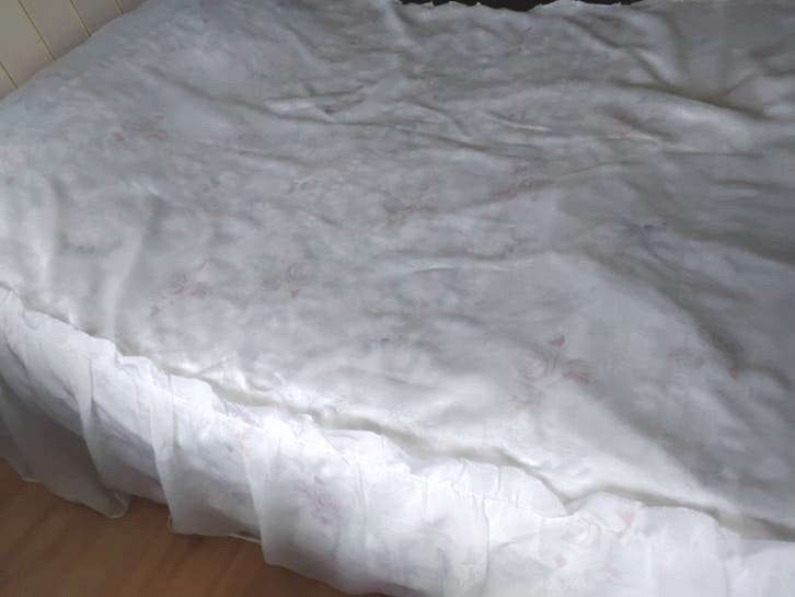 Bedsprei siersprei 2 persoons, Eenpersoons, Wit, Dekbedovertrek, Ophalen of Verzenden