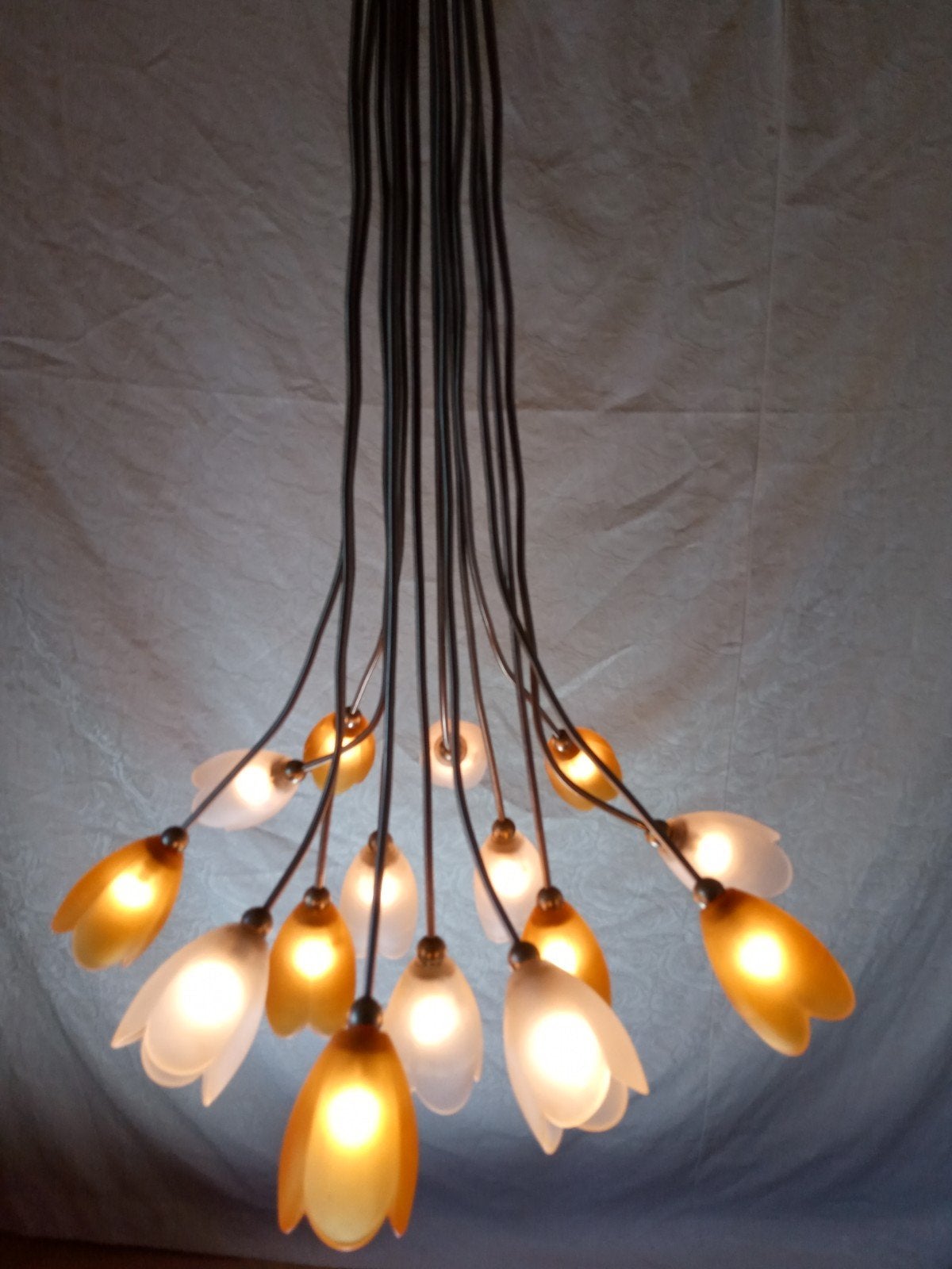 harco loor design lamp tulpen diverse kleuren en modellen, Huis en Inrichting, Ophalen, Design, Zo goed als nieuw, Glas