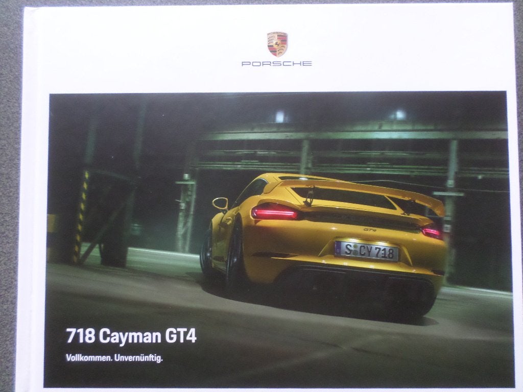 Porsche Cayman GT4 2020 Boek, Ophalen of Verzenden, Zo goed als nieuw, Porsche