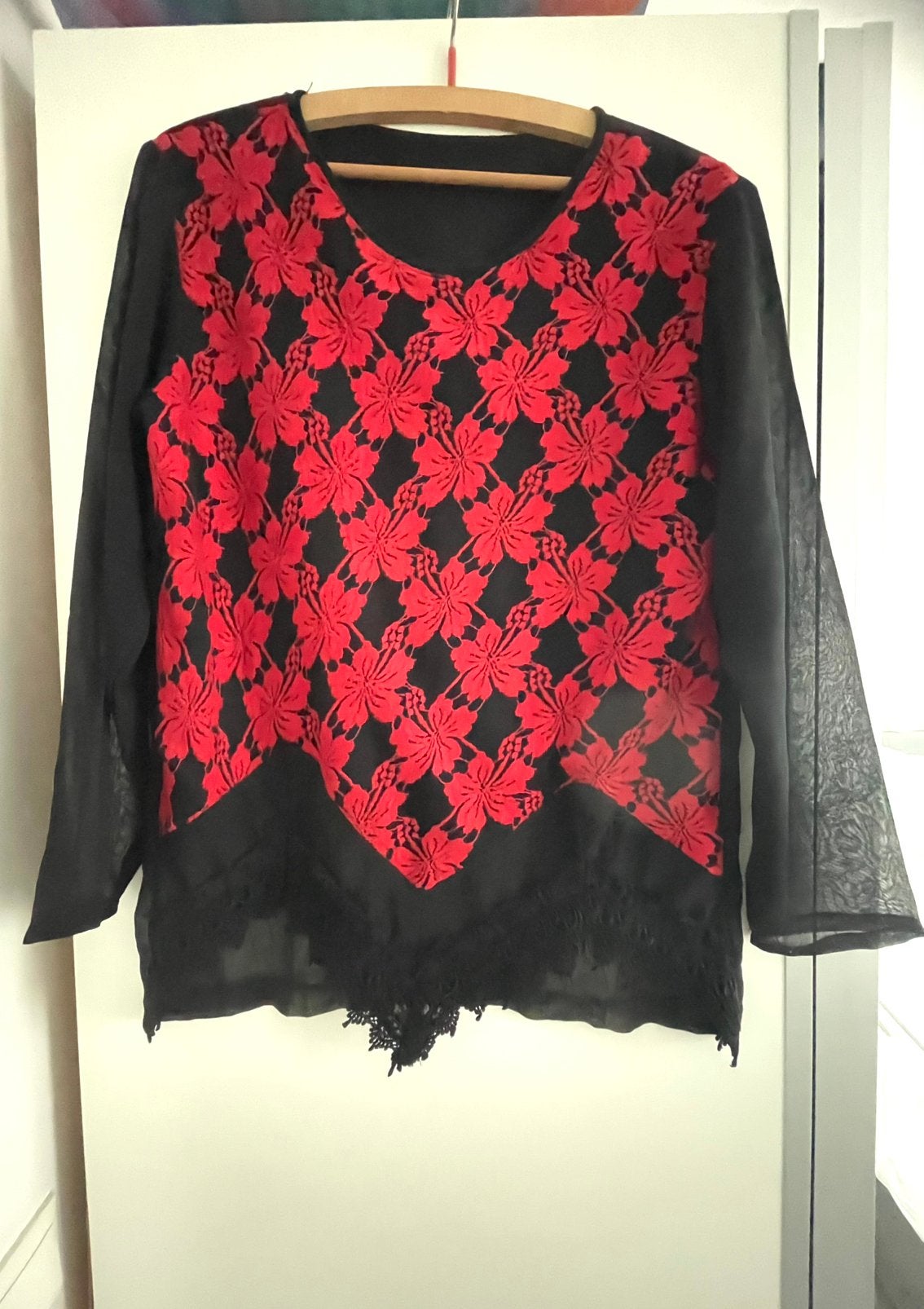 Blouse met lange mouwen, Ophalen of Verzenden, Zo goed als nieuw