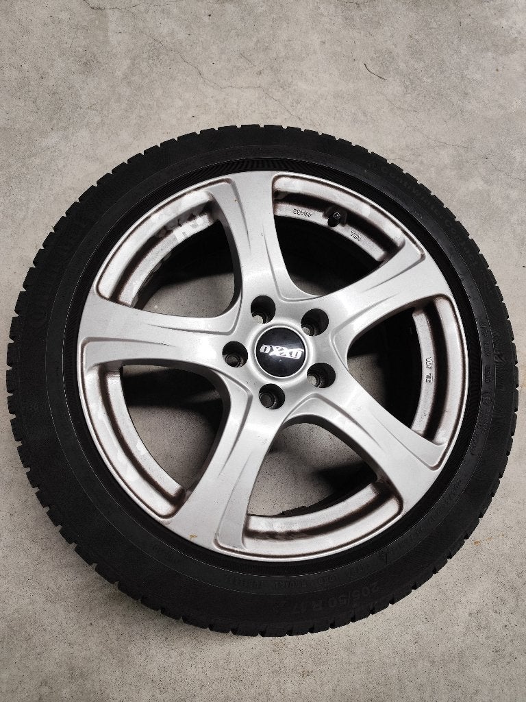 Passat Velgen met Winterbanden, Auto-onderdelen, Banden en Velgen, Ophalen, Gebruikt, Velg(en), 17 inch