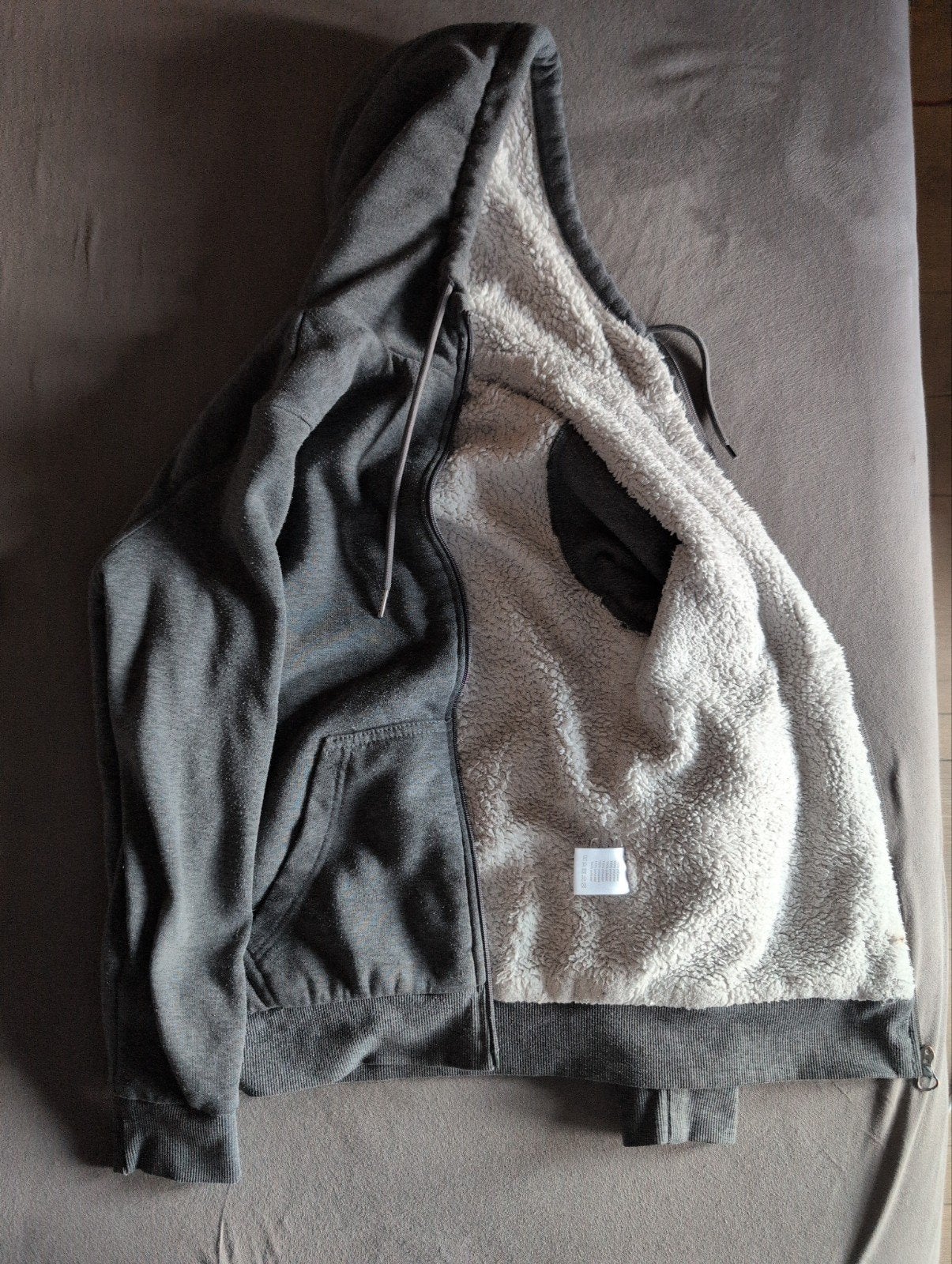 Comfortabel vest met teddy voering - Maat XXS, Ophalen of Verzenden, Gedragen, Maat 34 (XS) of kleiner, Grijs