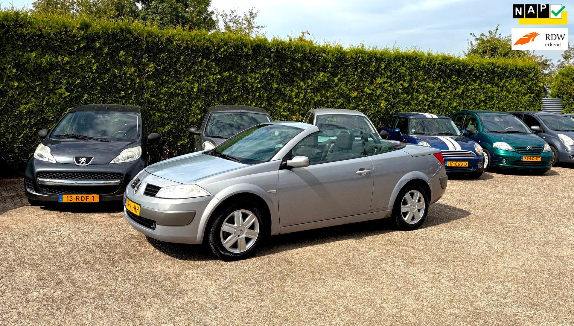 Renault Mégane CABRIOLET AUTOMAAT APK NIEUW AIRCO PERFECT R, Auto's, 1998 cc, 135 pk, Gebruikt, 4 cilinders