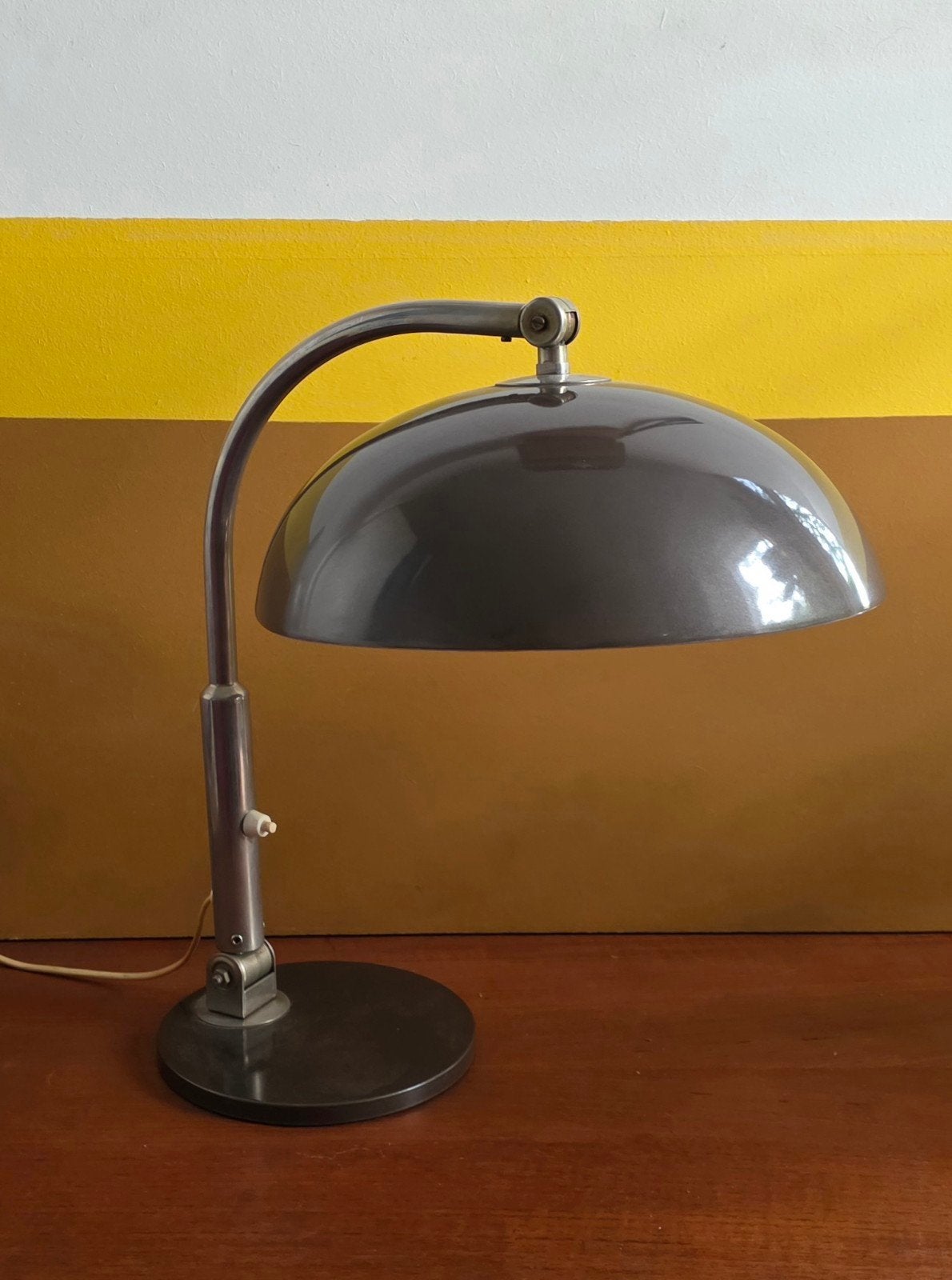 Vintage, design tafellamp. Hala 144, H. Busquet, Ophalen of Verzenden, Hala Zeist