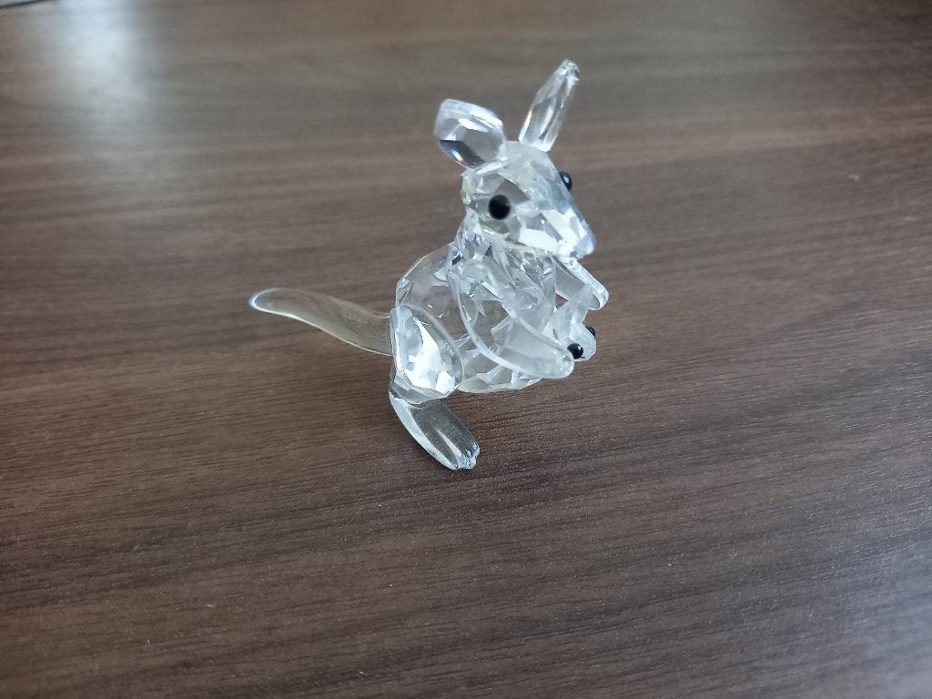 Swarovski Kristal Kangoeroe Figuurtje - Rare Encounters, Ophalen of Verzenden, Zo goed als nieuw, Figuurtje