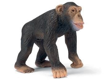 Schleich 14189 chimpansee, dierfiguur, Ophalen of Verzenden, Gebruikt, Overige soorten, Beeldje of Figuurtje