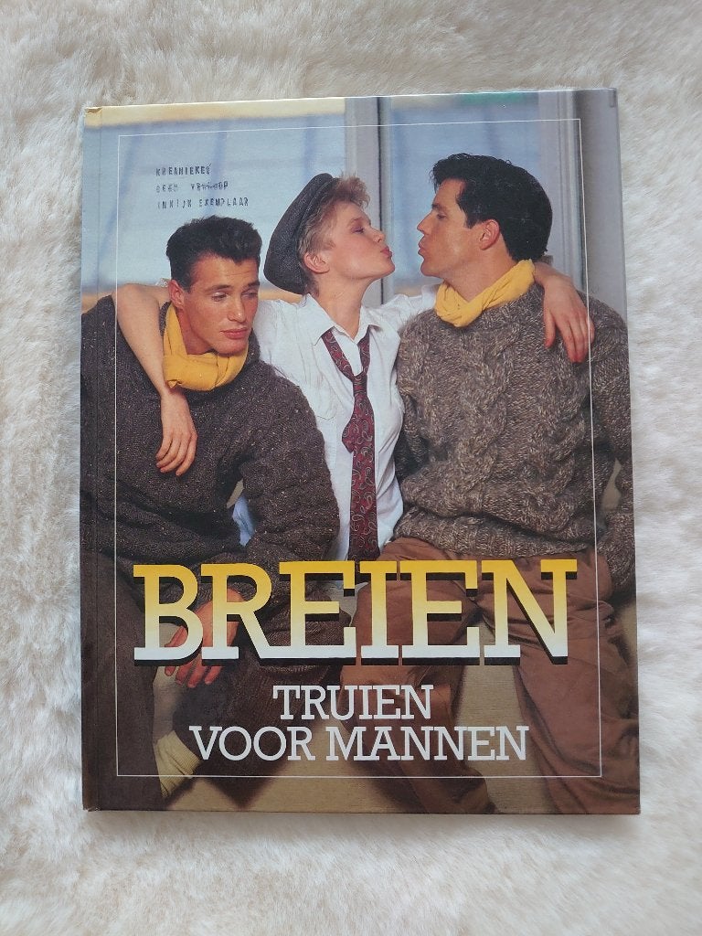 Breien truien voor mannen, Hobby en Vrije tijd, Breien en Haken, Nieuw, Breien, Patroon of Boek, Verzenden