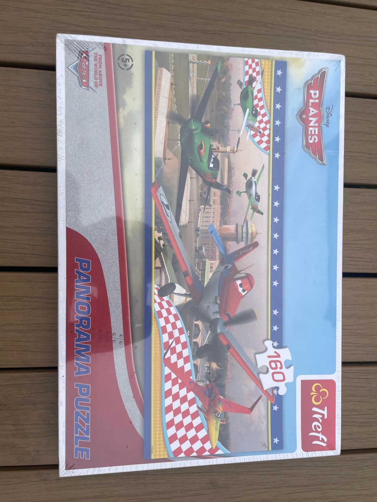 Disney Planes Panorama Puzzel - 160 stukjes, Ophalen of Verzenden, Minder dan 500 stukjes, Nieuw, Legpuzzel