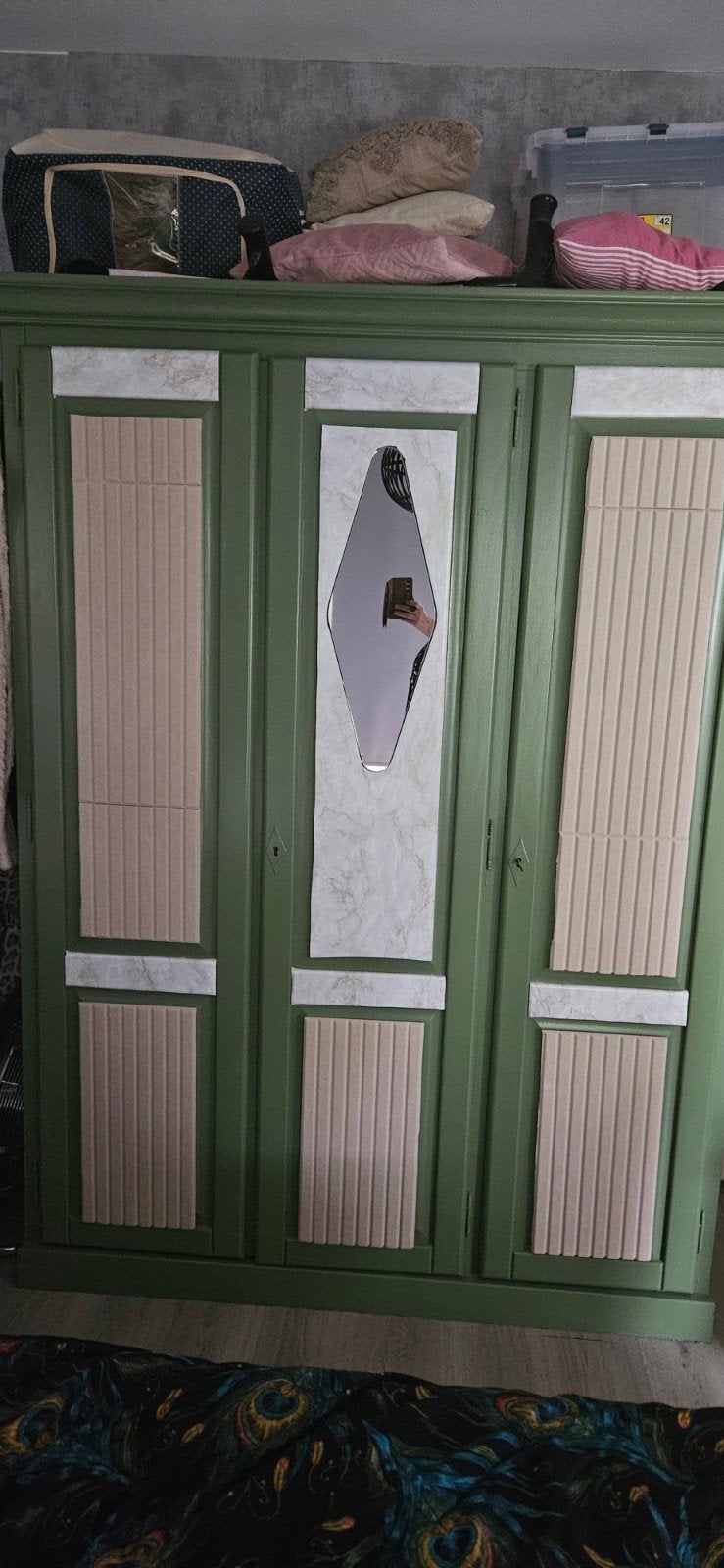 kledingkast, Huis en Inrichting, Woonaccessoires | Kamerschermen, Ophalen, Gebruikt