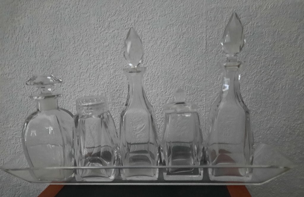 Oud Olie - en Azijnstel, Antiek en Kunst, Ophalen of Verzenden