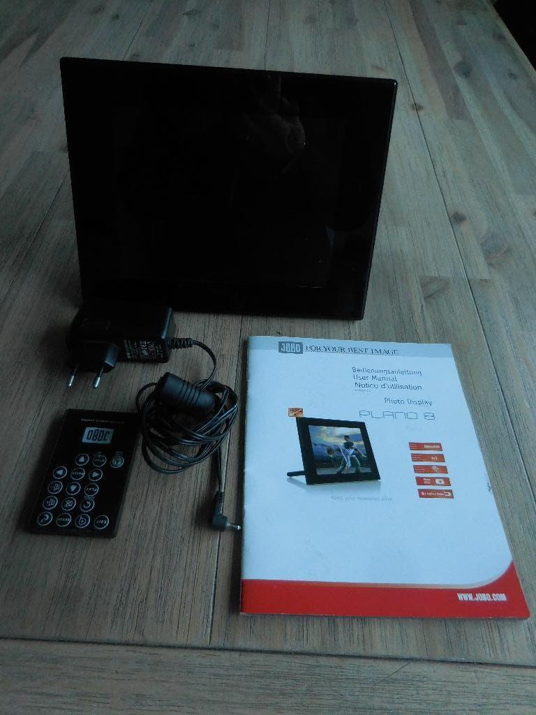 JOBO digitaal.Plano 8.Handleiding/afstandsbediening, Audio, Tv en Foto, Fotografie | Digitale fotolijsten, Ophalen of Verzenden