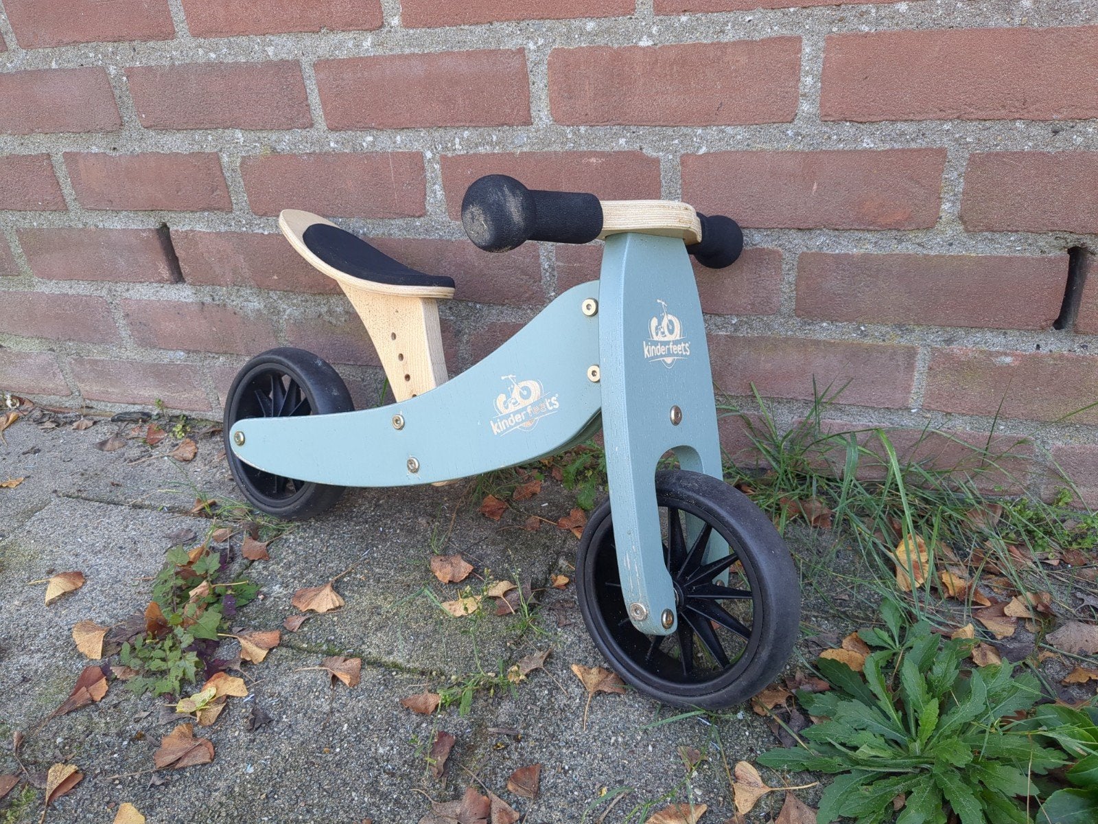 Kinderfeets houten loopfiets - Zo goed als nieuw, Ophalen, Zo goed als nieuw, Minder dan 16 inch, Kinderfeets