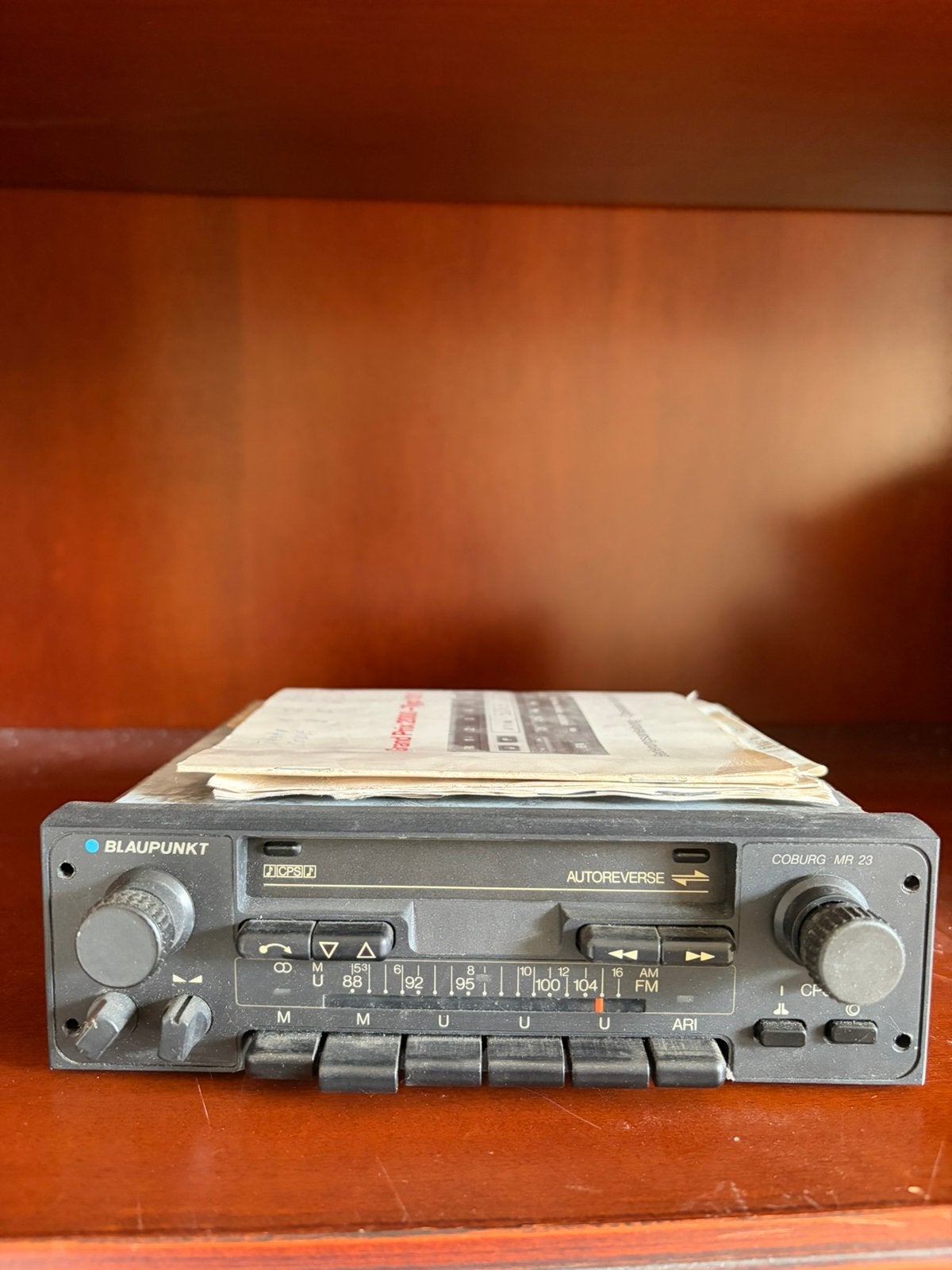 Autoradio Blaupunkt Lübeck SQM 28, Auto diversen, Autoradio's, Ophalen, Gebruikt