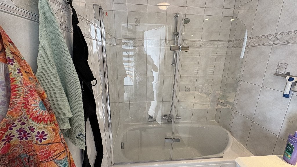 glazen vouwdeur, Ophalen, Gebruikt, 100 tot 150 cm, Overige typen