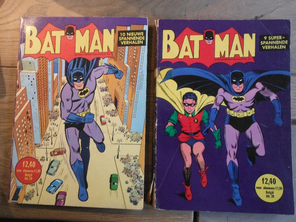 Batman. Pocket nr 3 en 4., Meerdere stripboeken, Ophalen of Verzenden, Gelezen