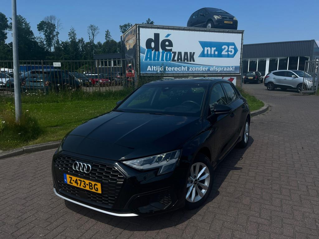 Audi A3 SPORTBACK 30 TFSI Pro Line, 1195 kg, Gebruikt, Euro 6, Zwart