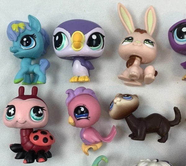 Littlest Pet Shop LPS Hasbro Partij Figuren met Accessoires, Coolsingel 104, 3011 AG Rotterdam, Netherlands, Verzenden, Zo goed als nieuw