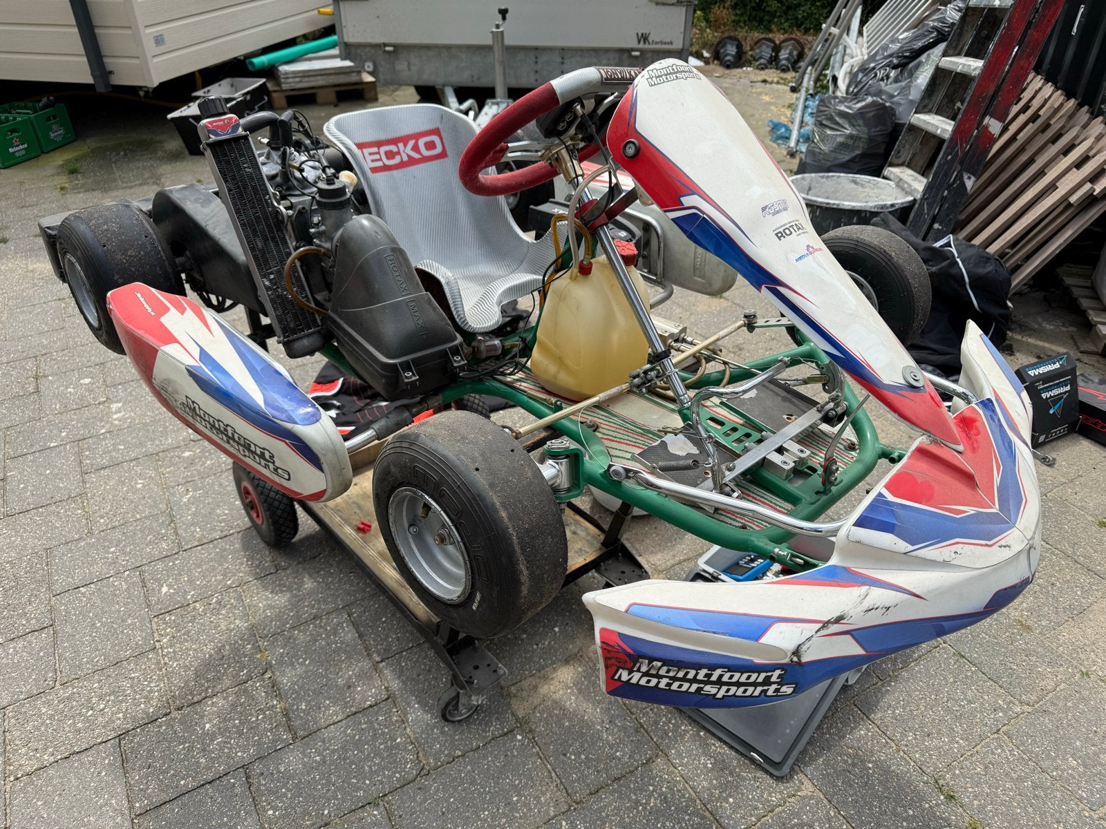 Complete Kart Set: Rotax Max met Extra's en Kleding, Ophalen, Gebruikt, Kart