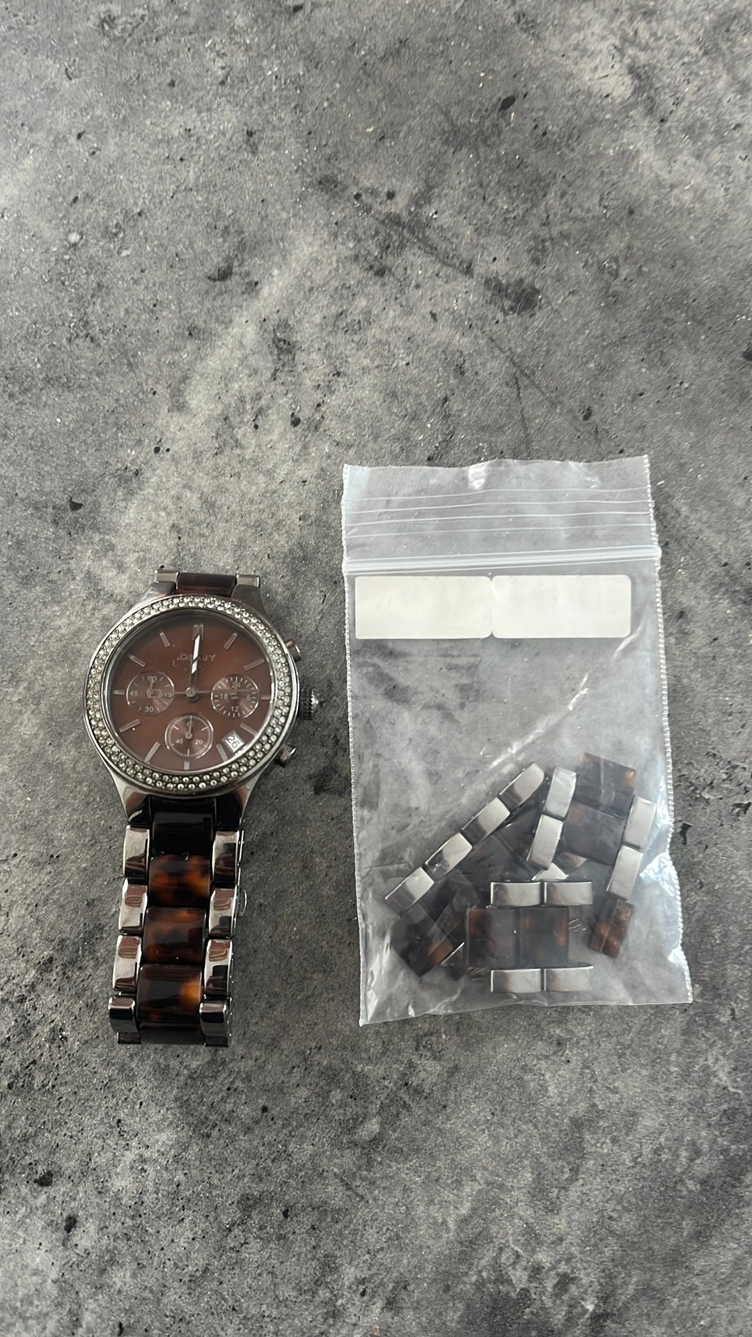 Dkny horloge, Ophalen, Zo goed als nieuw, Staal, DKNY