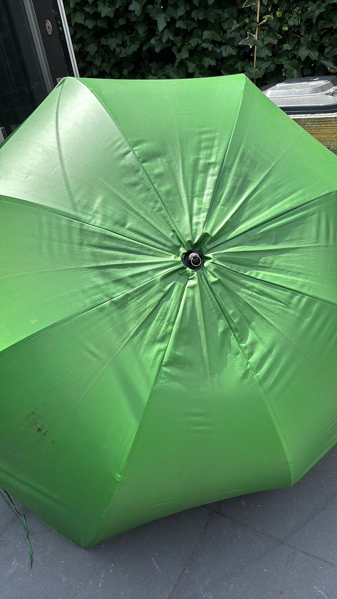 Visparaplu/parasol, Ophalen of Verzenden, Zo goed als nieuw, Overige typen