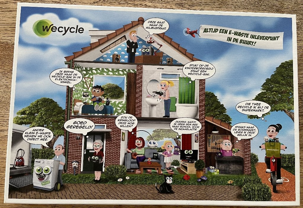 Legpuzzel Wecycle, Ophalen of Verzenden, 500 t/m 1500 stukjes, Nieuw, Legpuzzel