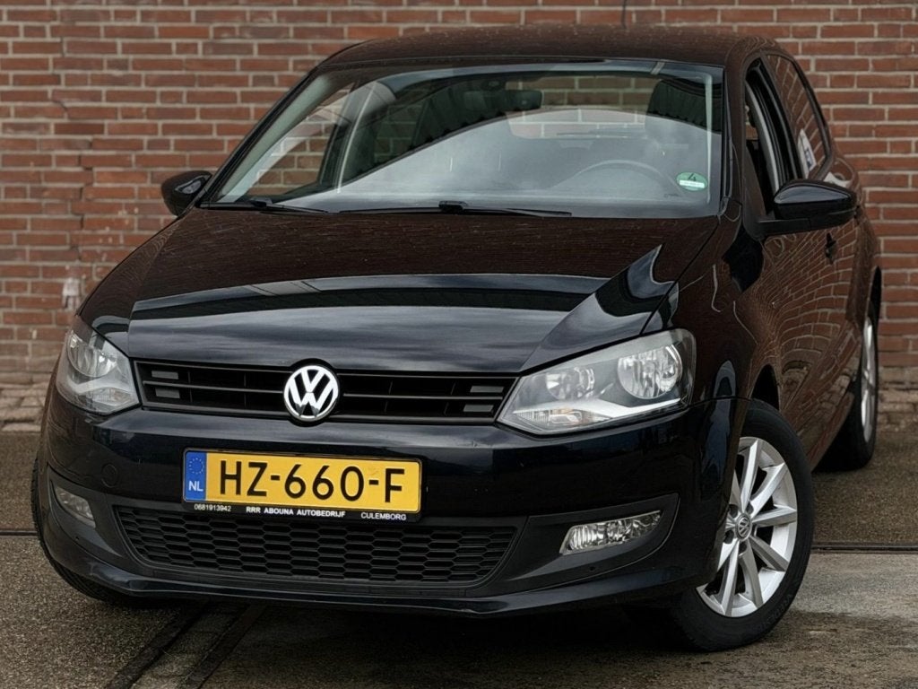 Volkswagen Polo 1.0 Comfortline |Clima |CruiseC |Stoelverw |, Euro 6, Zwart, Bedrijf, Handgeschakeld