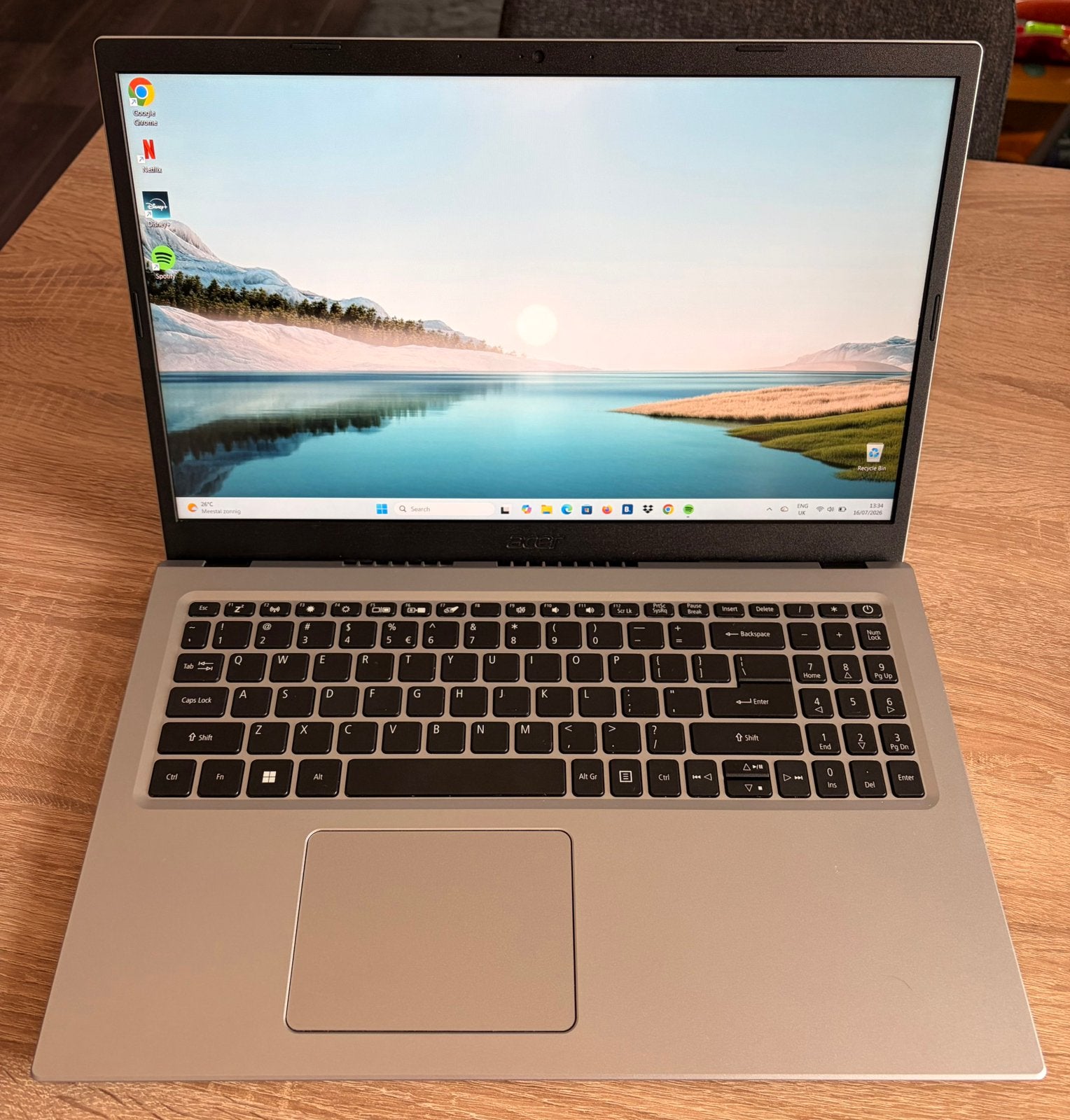 Acer Aspire 3, Computers en Software, Windows Laptops, Zo goed als nieuw, 16 inch, SSD, 2 tot 3 Ghz, 16 GB, Ophalen
